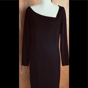 St. John Black Evening Dress